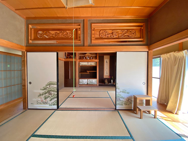 二間続きの6畳和室 二間続きの6畳和室