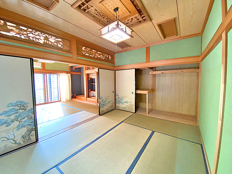 二間続きの和室 二間続きの和室